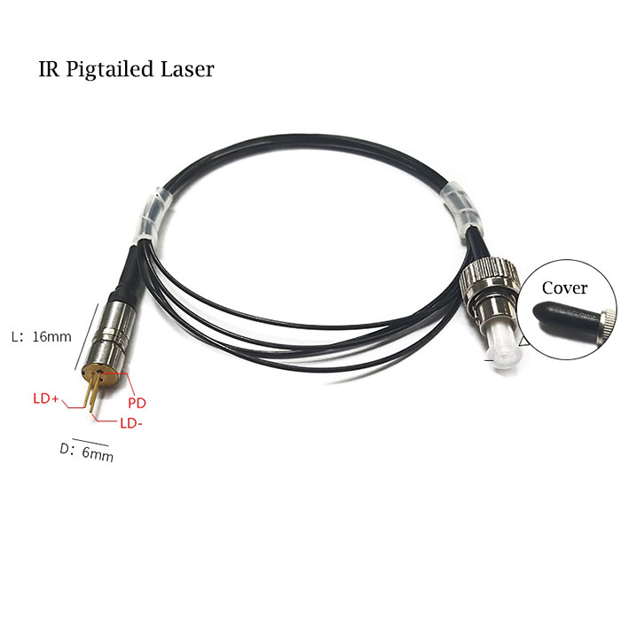 850nm pigtailed laser